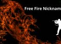 Free Fire Nickname