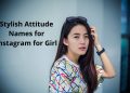 Stylish Attitude Names for Instagram for Girl